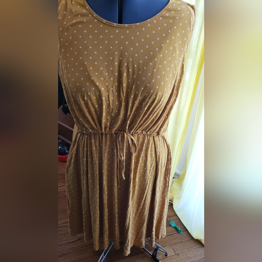 Latched Mama drawstring tank dress